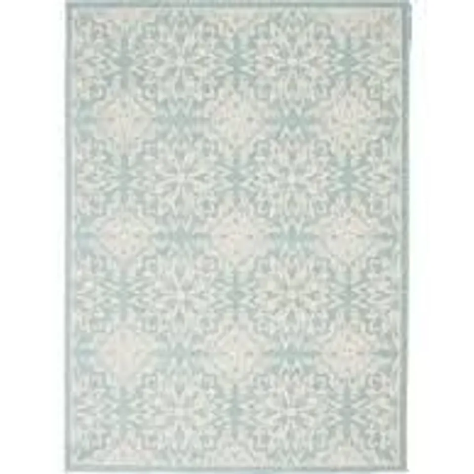 NOURISON JUBILANT IVROY/GREEN AREA RUG - 5'3" x 7'3"