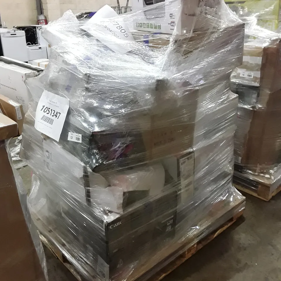 PALLET OF APPROXIMATELY 19 UNPROCESSED RAW RETURN HOUSEHOLD AND ELECTRICAL GOODS TO INCLUDE;