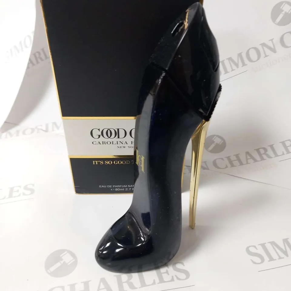 BOXED CAROLINA HERRERA GOOD GIRL IT'S SO GOOD TO BE BAD EAU DE PARFUM 80ML