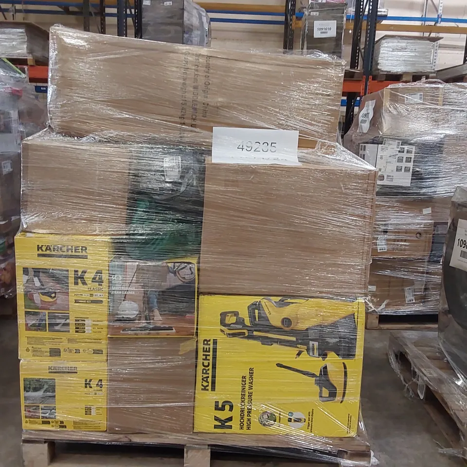 PALLET OF APPROXIMATELY 19 UNPROCESSED RAW RETURN HOUSEHOLD AND ELECTRICAL GOODS TO INCLUDE;