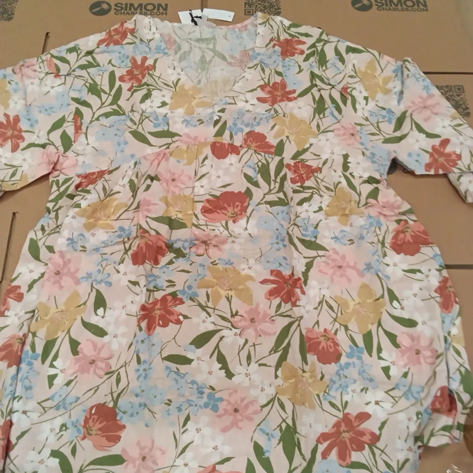 PALLET OF BRAND NEW WOMENS QUALITY DESIGNER CLOTHES APPROXIMATELY 110 TO INCLUDE; SANDALS, DRESSES, TOPS ETC
