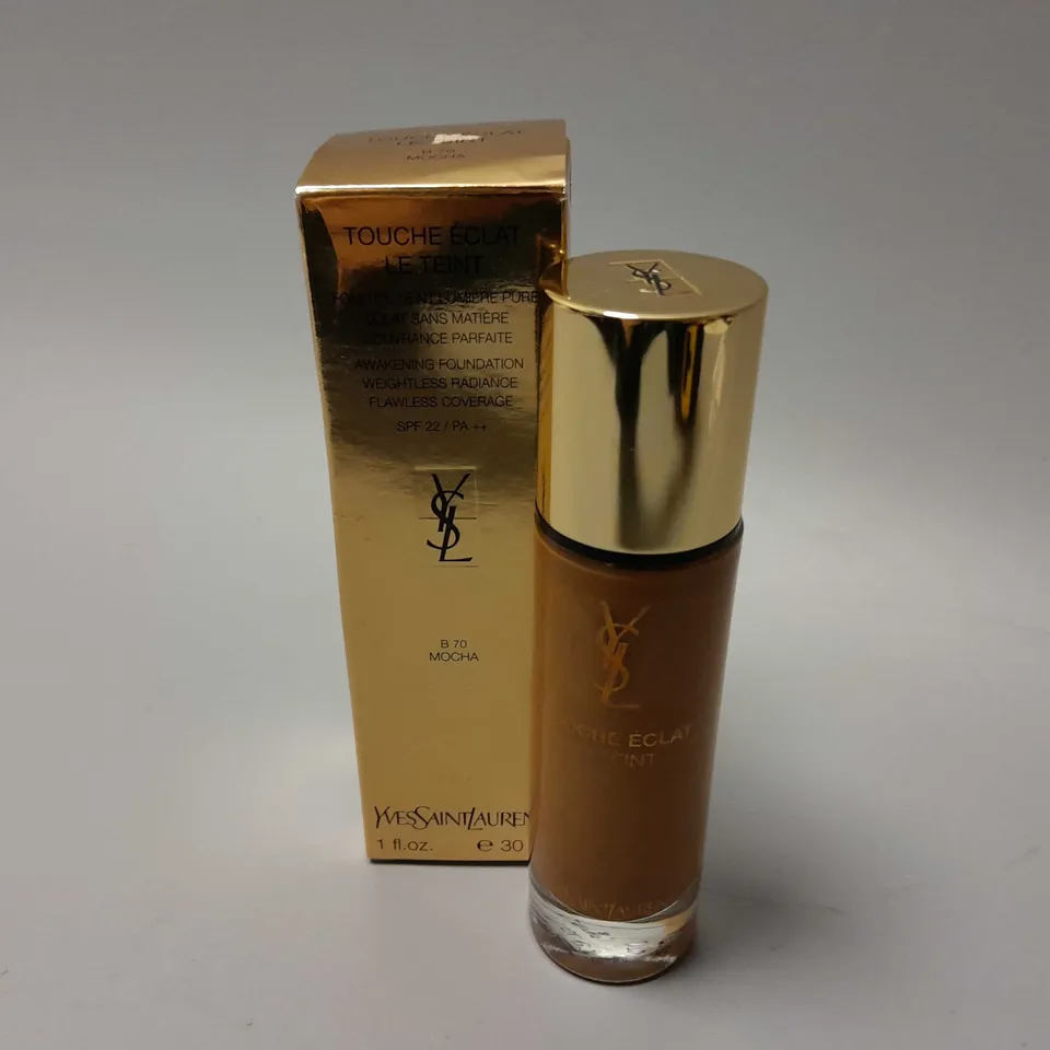 BOXED YVES SAINT LAURENT AWAKENING FOUNDATION (B 70 MOCHA)