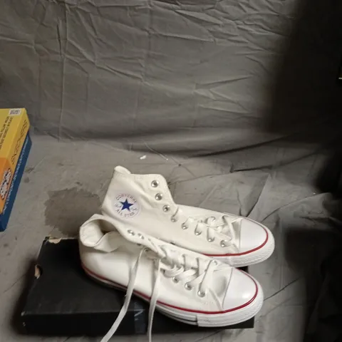 CONVERSE ALL STAR HI SNEAKERS - WHITE, M7650C, UNISEX UK 8