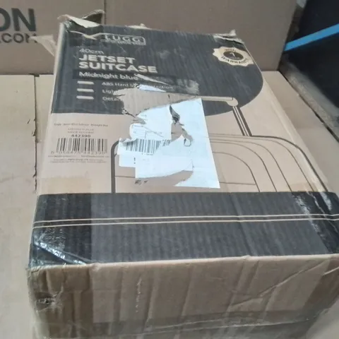 BOXED LUGG 40CM JETSET SUITCASE MIDNIGHT BLUE 