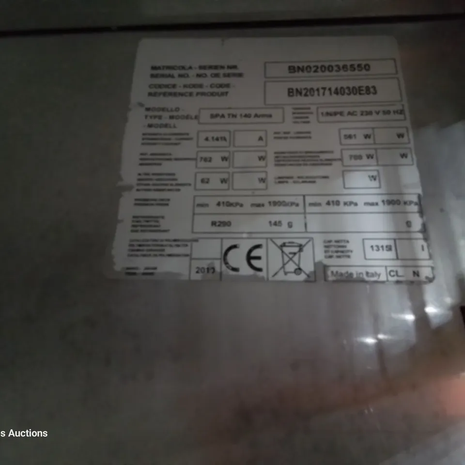 POLARIS COMMERCIAL DOUBLE DOOR TALL FRIDGE SPA TN 140 ARMA