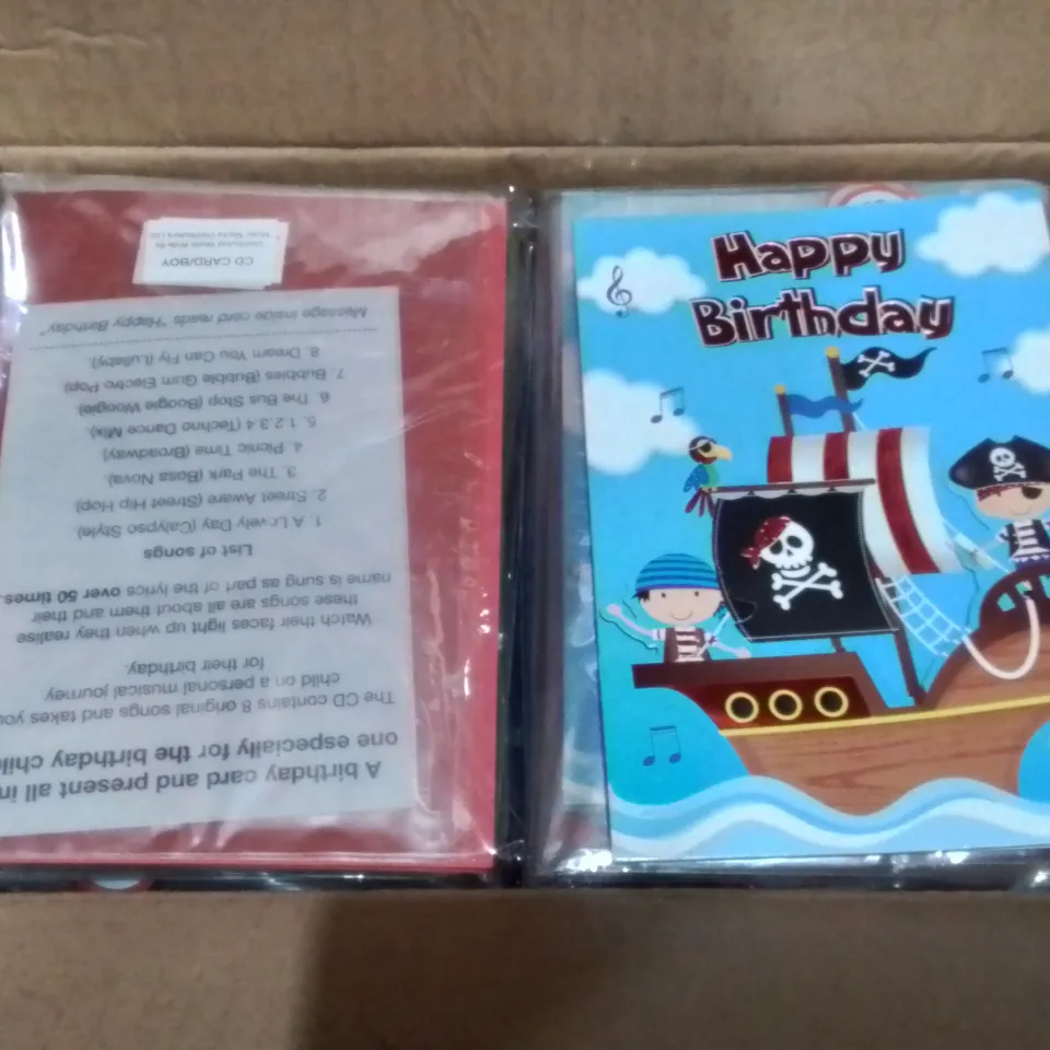 PALLET CONTAINING 75 48-PIECE BOXES OF PIRATE THEMED CARDS