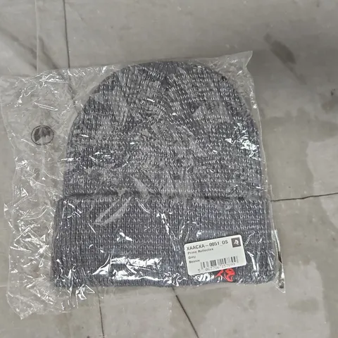 BAGGED XPLOSIVE APE PRIME REFLECTIVE GREY BEANIE - ONE SIZE