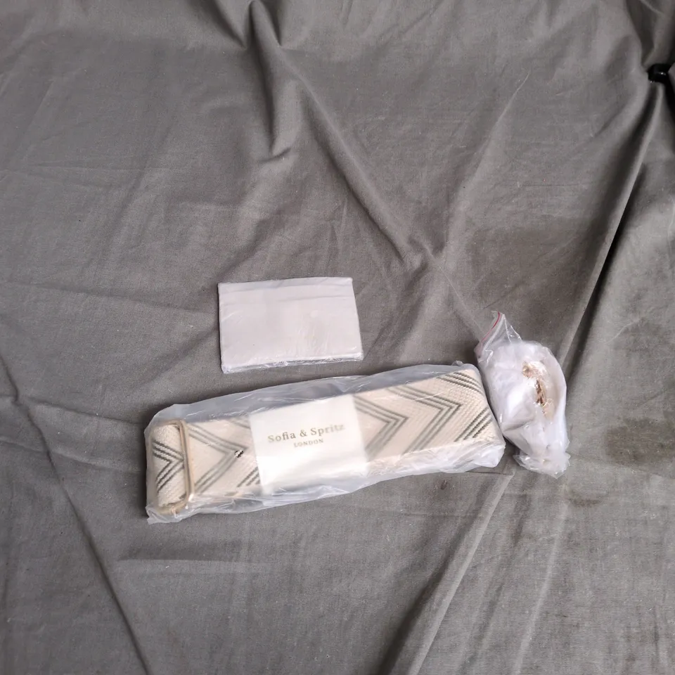 SOFIA & SPRITZ LONDON CROSSBODY BAG – CREAM LEATHER