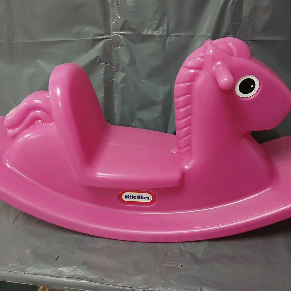 BOXED LITTLE TIKES ROCKING HORSE PINK  RRP £30