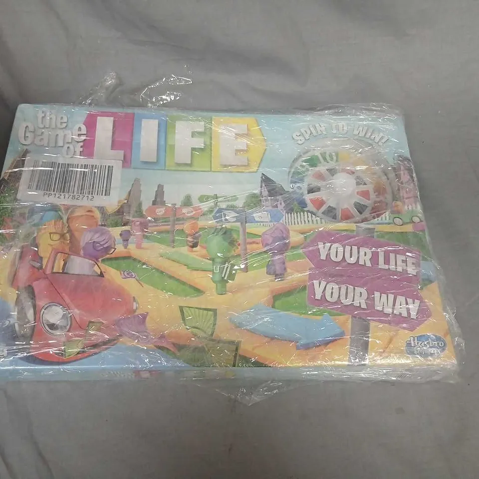 THE GAME OF LIFE BOARD GAME – BOXED, SHRINK-WRAPPED