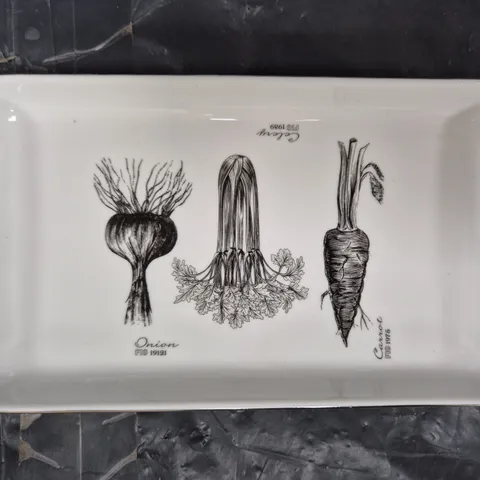 BOX OF APPROXIMATELY 6 LENE BJERRE SHALLOW DISHES - COLLECTION ONLY