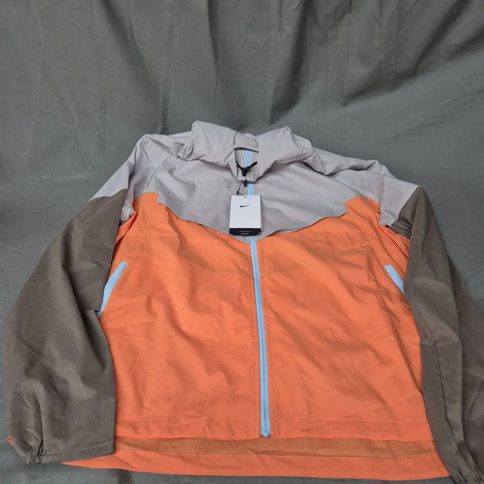 NIKE REPEL UV HOODED RUNNING JACKET IN MULTI SIZE XL