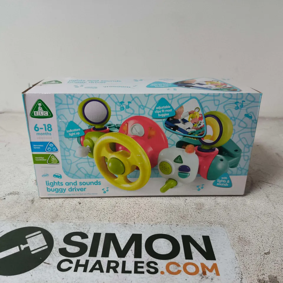 ELC LIGHTS & SOUNDS BUGGY DRIVER TOY (6–18 MONTHS)