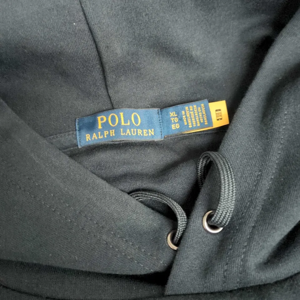POLO RALPH LAUREN NAVY HOODIE – XL (MEN'S)