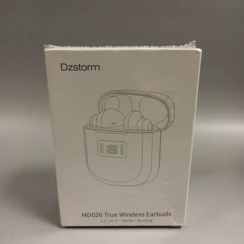 BOXED SEALED DZSTORM MD026 TRUE WIRELESS EARBUDS