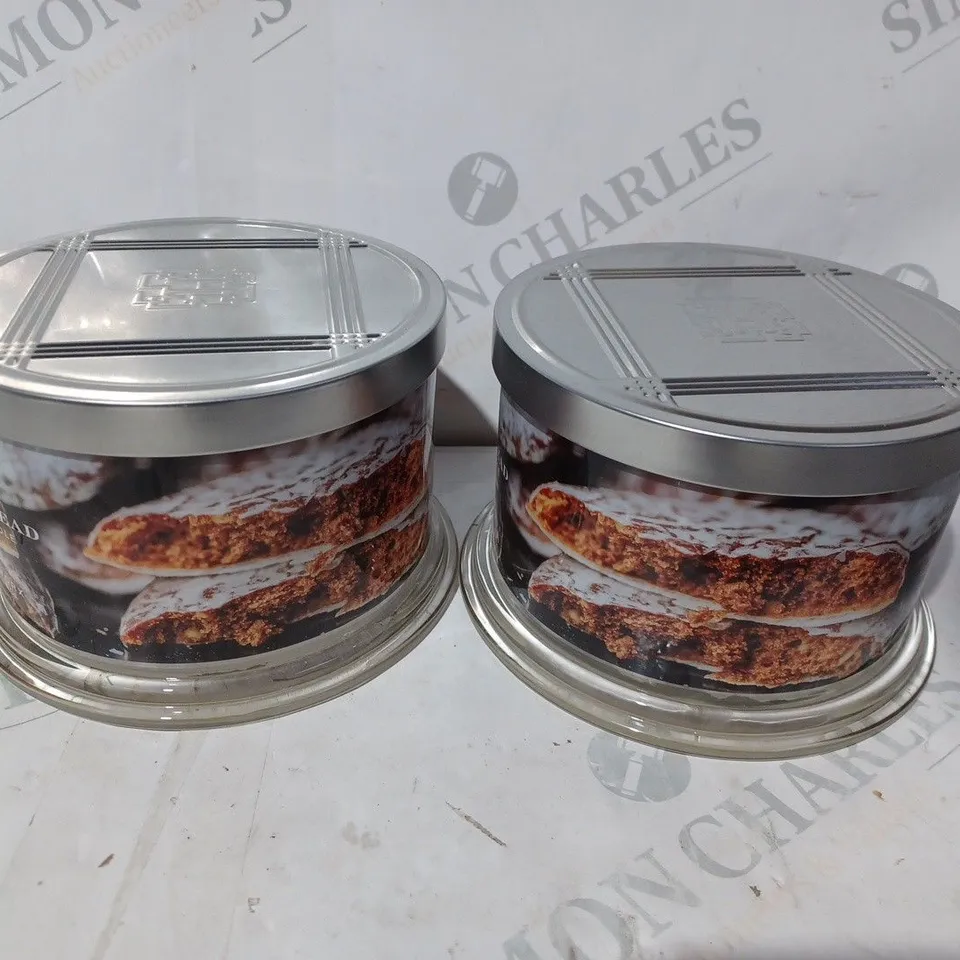 BOXED HOMEWORX BY SLATKIN & CO SET OF 2 SCENTED CANDLES