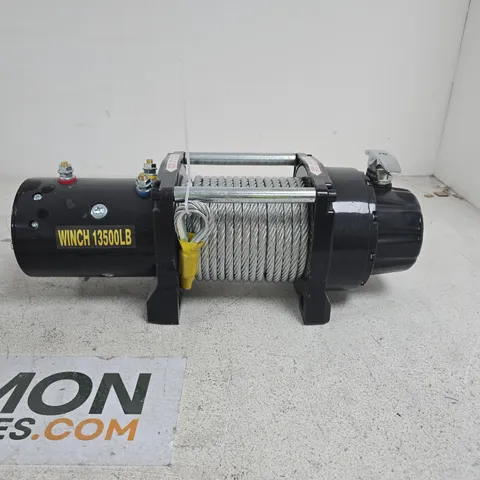 WINCH 13,500 LB CAPACITY – INDUSTRIAL RECOVERY WINCH UNBOXED