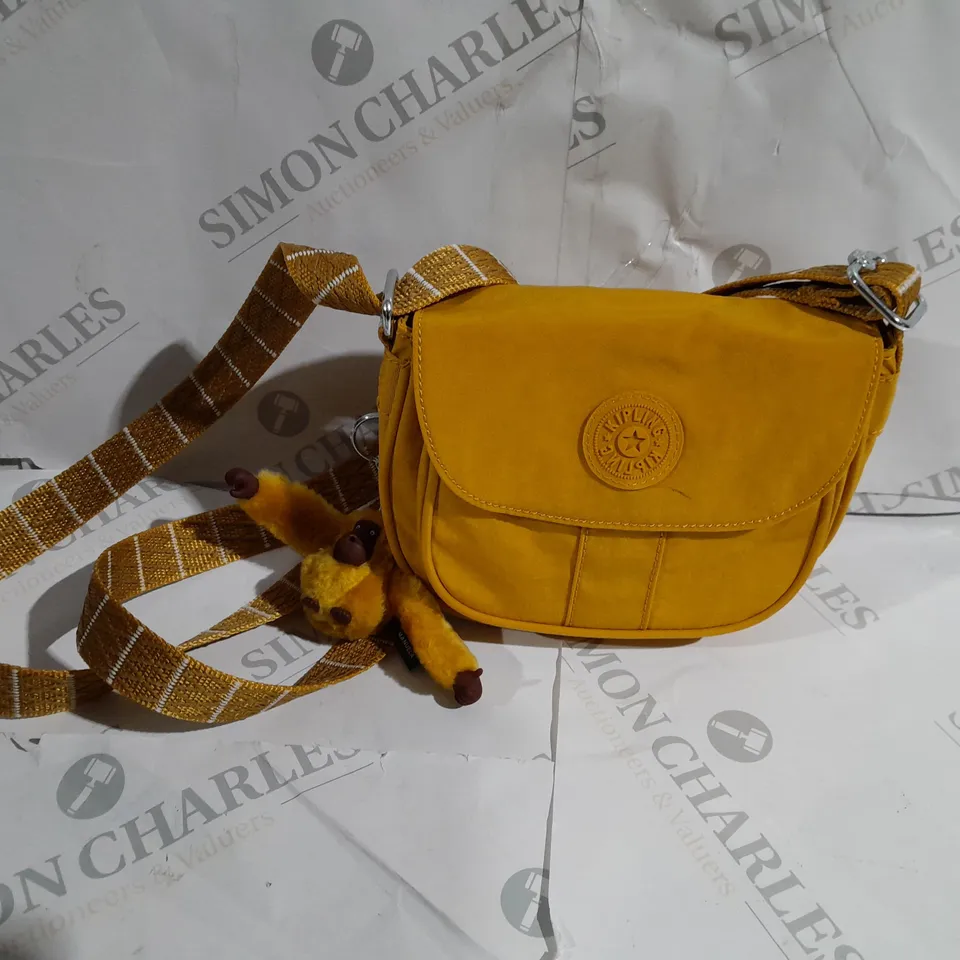 KIPLING LEYLA SMALL CROSSBODY BAG - YELLOW