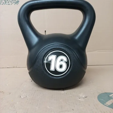 KETTLEBELL – 16 KG, BLACK