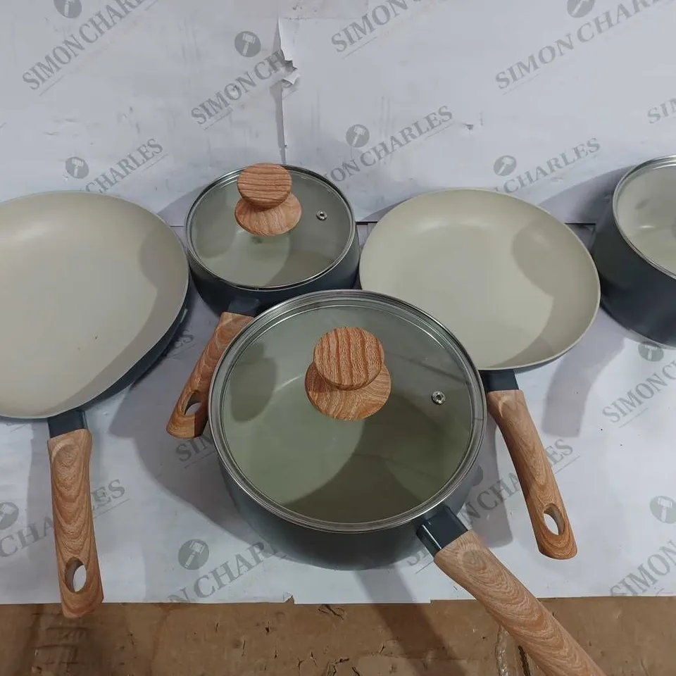 TOWER X SCANDI NON STICK PAN SET