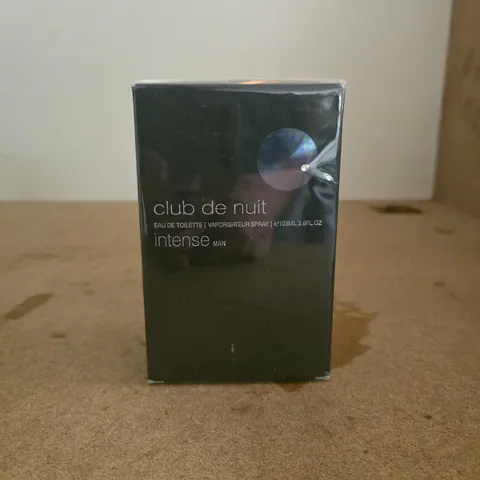 SEALED CLUB DE NUIT EAU DE TOILETTE INTENSE MAN 105ML