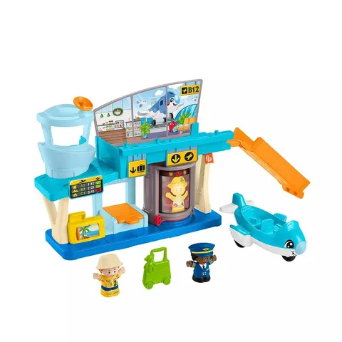 FISHER-PRICE LITTLE PEOPLE LITTLE PEOPLE EVERYDAY ADVENTURES AIRPORT PLAYSET