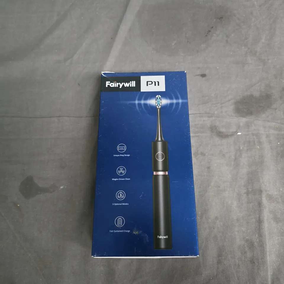 FAIRYWILL P11 ELECTRIC TOOTHBRUSH – BOXED