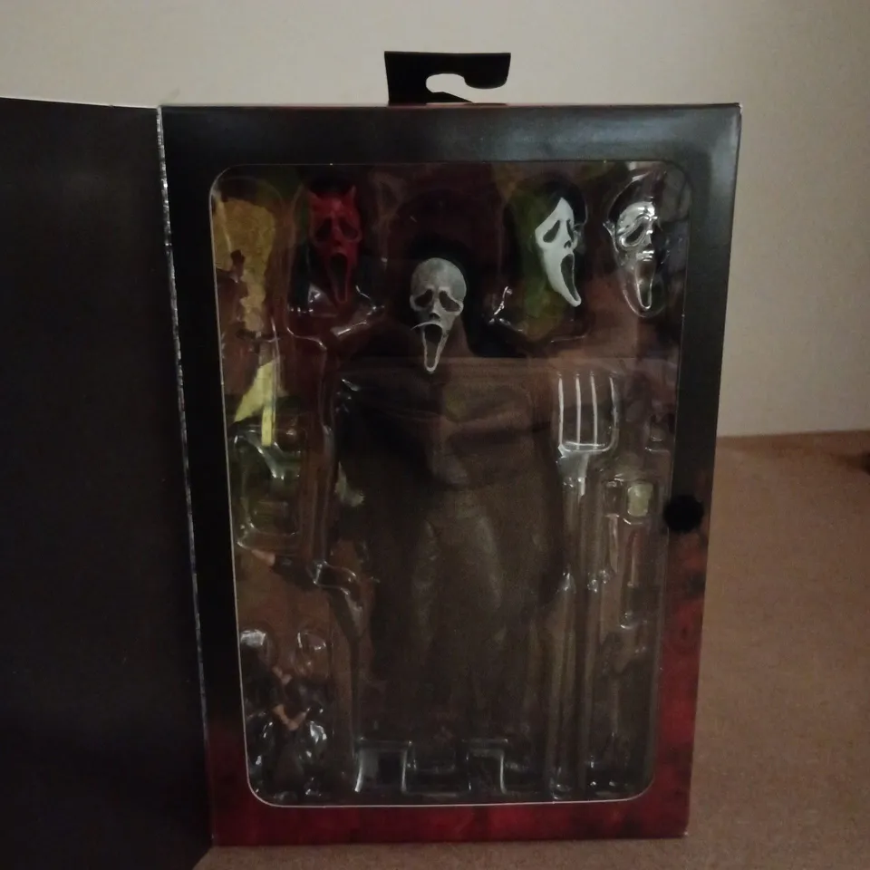BOXED NECA GHOSTFACE INFERNO ACTION FIGURE 18CM