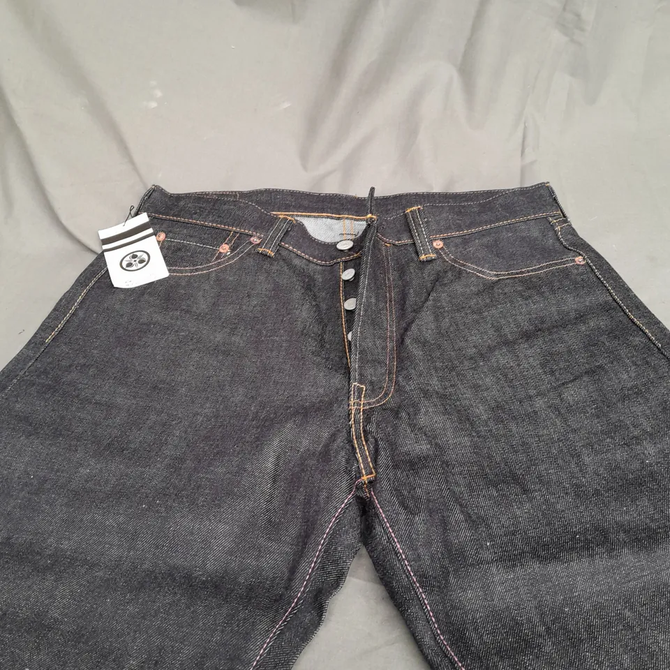 MOMOTARO DARK DENIM JEANS - W34