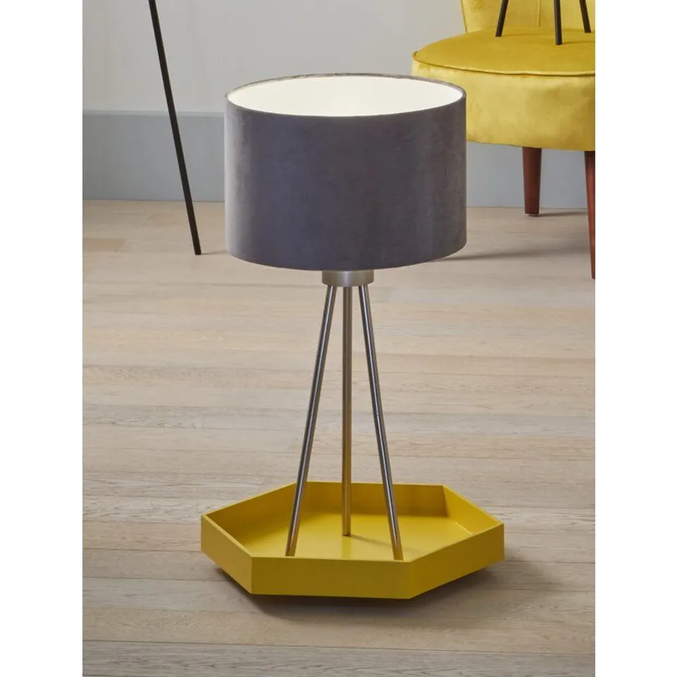 SAMPSON 62CM TRIPOD TABLE LAMP BASE