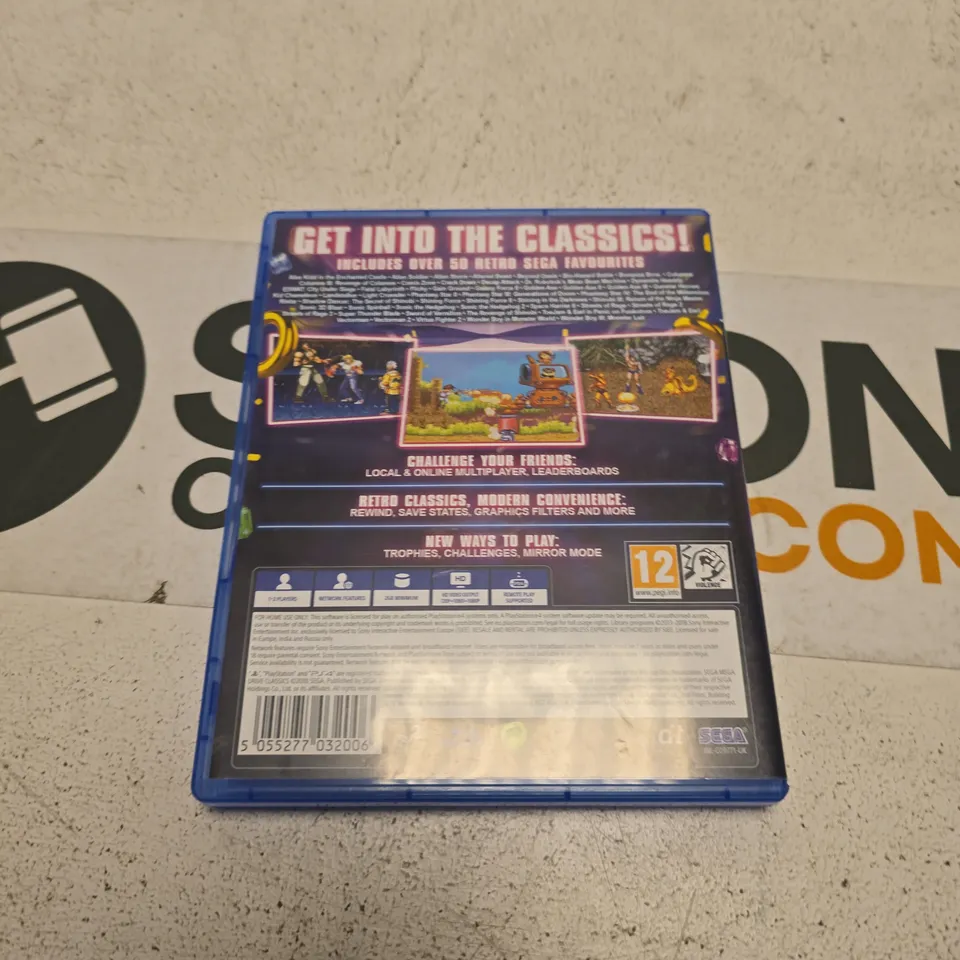SEGA MEGA DRIVE CLASSICS - PS4 BOXED GAME