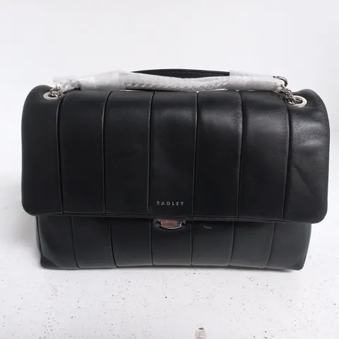 RADLEY BLACK QUILTED HANDBAG WITH TOP HANDLE