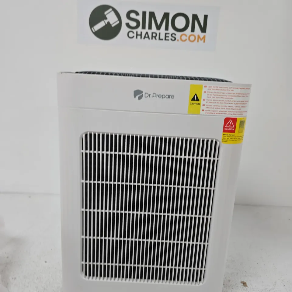 DR. PREPARE WHITE PORTABLE HEATER