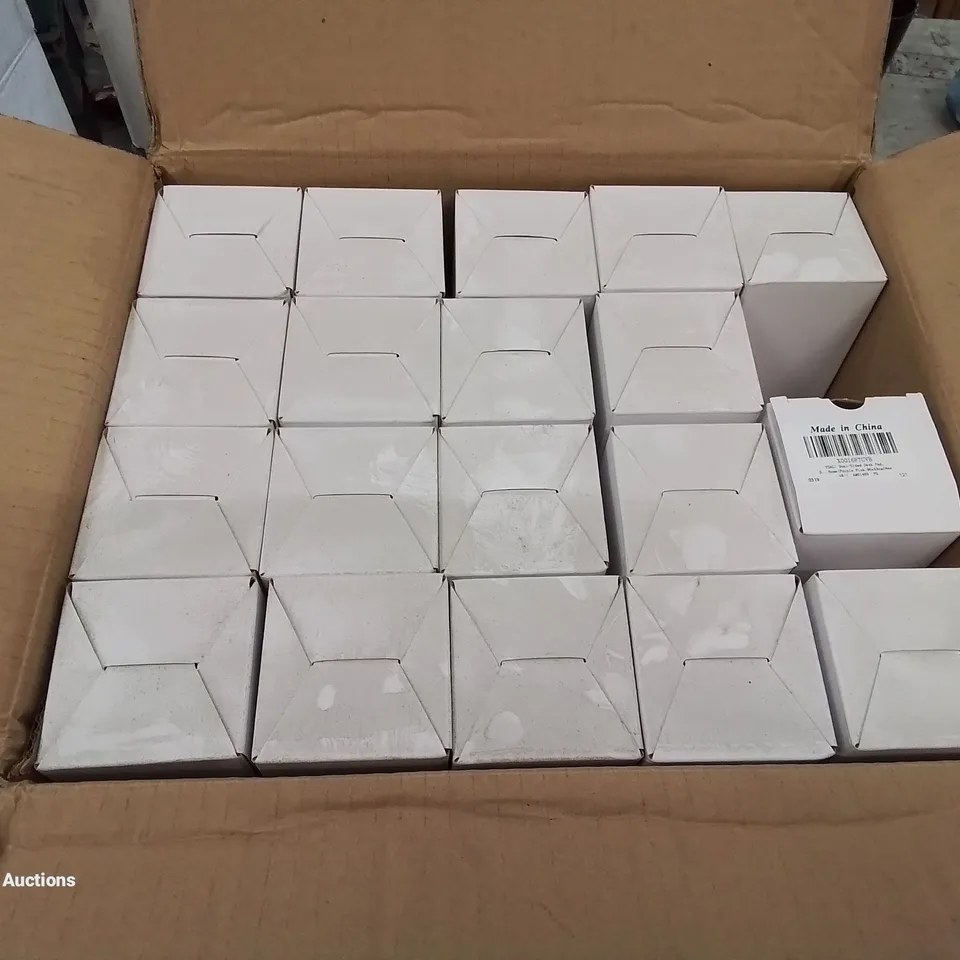 BOX CONTAINING APPROXIMATELY 20 BOXED DESK PROTECTOR MATS