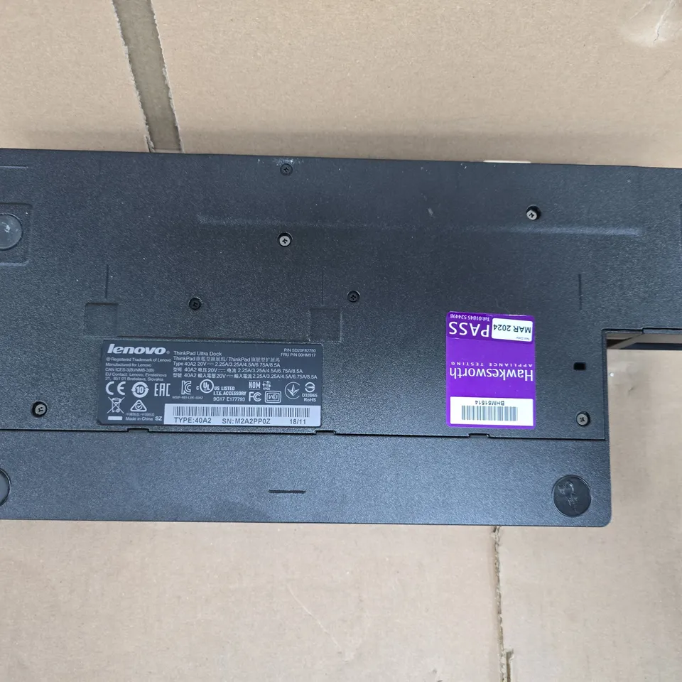 LENOVO THINKPAD ULTRA DOCK