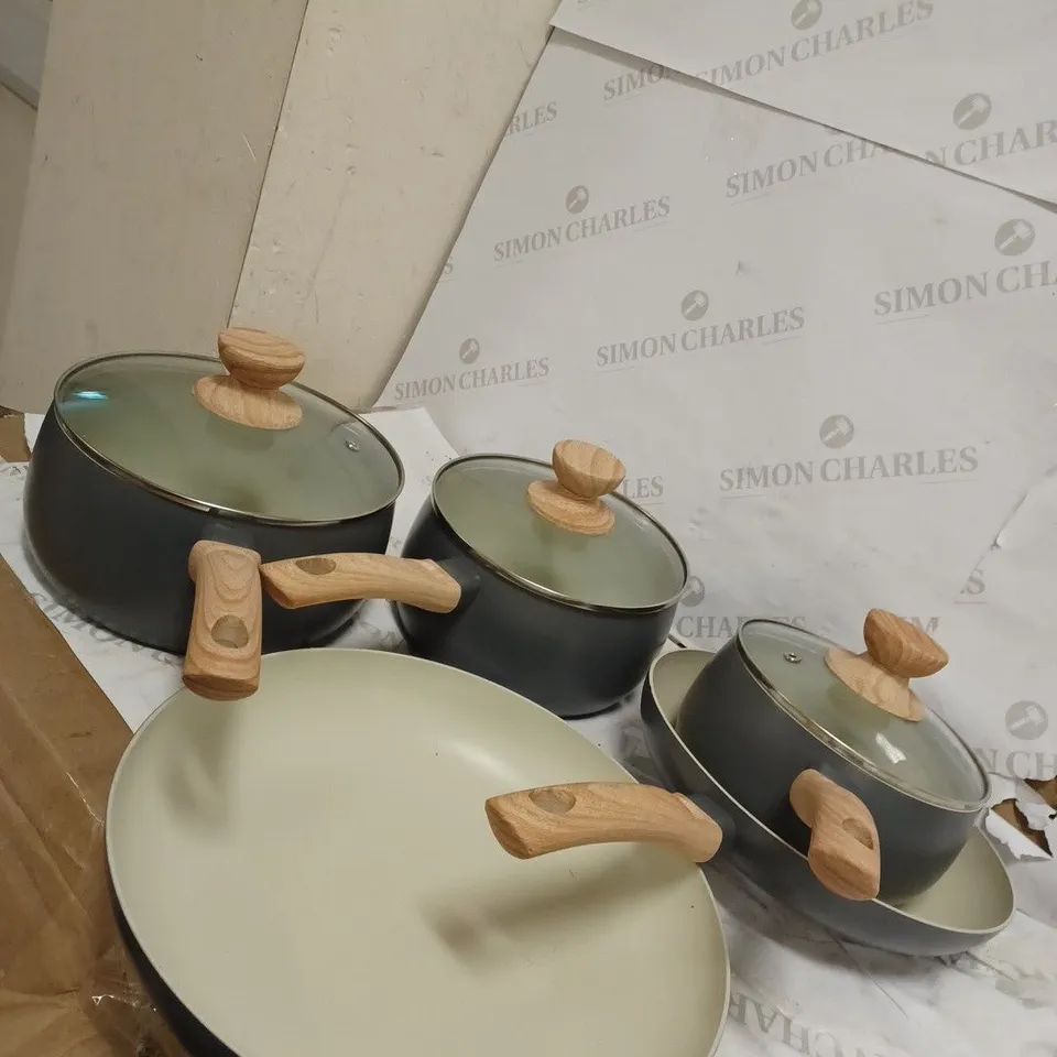 TOWER X SCANDI NON STICK PAN SET