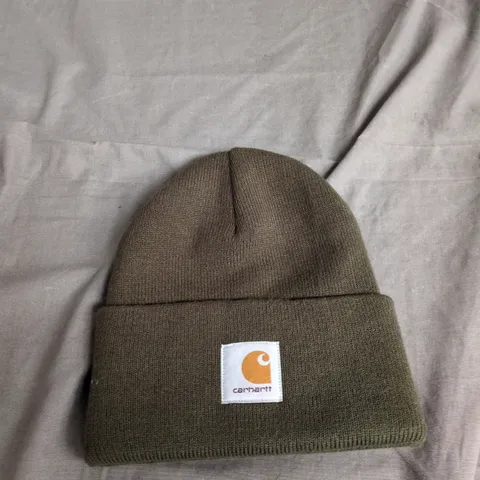 CARHARTT ACRYLIC WATCH HAT BEANIE – ONE SIZE FITS ALL, OLIVE