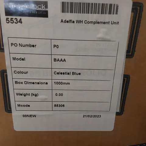 PALLET CONTAINING A LARGE QUANTITY OF BATHROOM FURNITURE PARTS INCLUDING: WH COMPLIMENT UNIT CARCASSES ECT