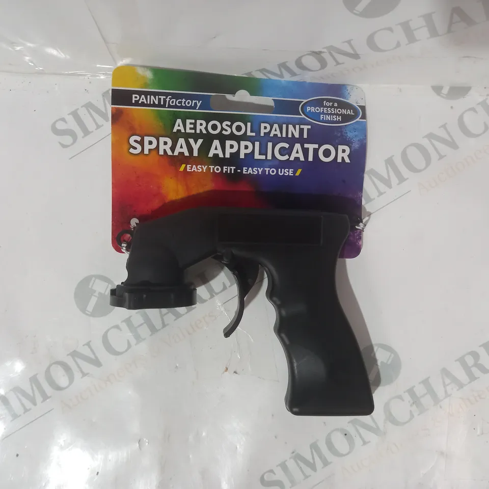 BOX OF APPROXIMATELY 20 PAINT FACTORY AEROSOL PAINT SPRAY APPLICATORS