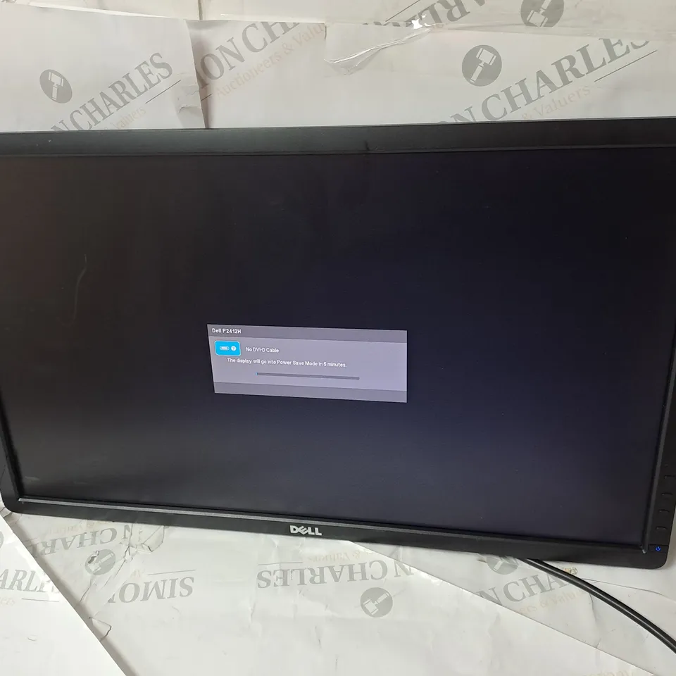 DELL 24" LCD MONITOR MODEL P2412MB SERIAL #CN0TTMDG7426137714LU