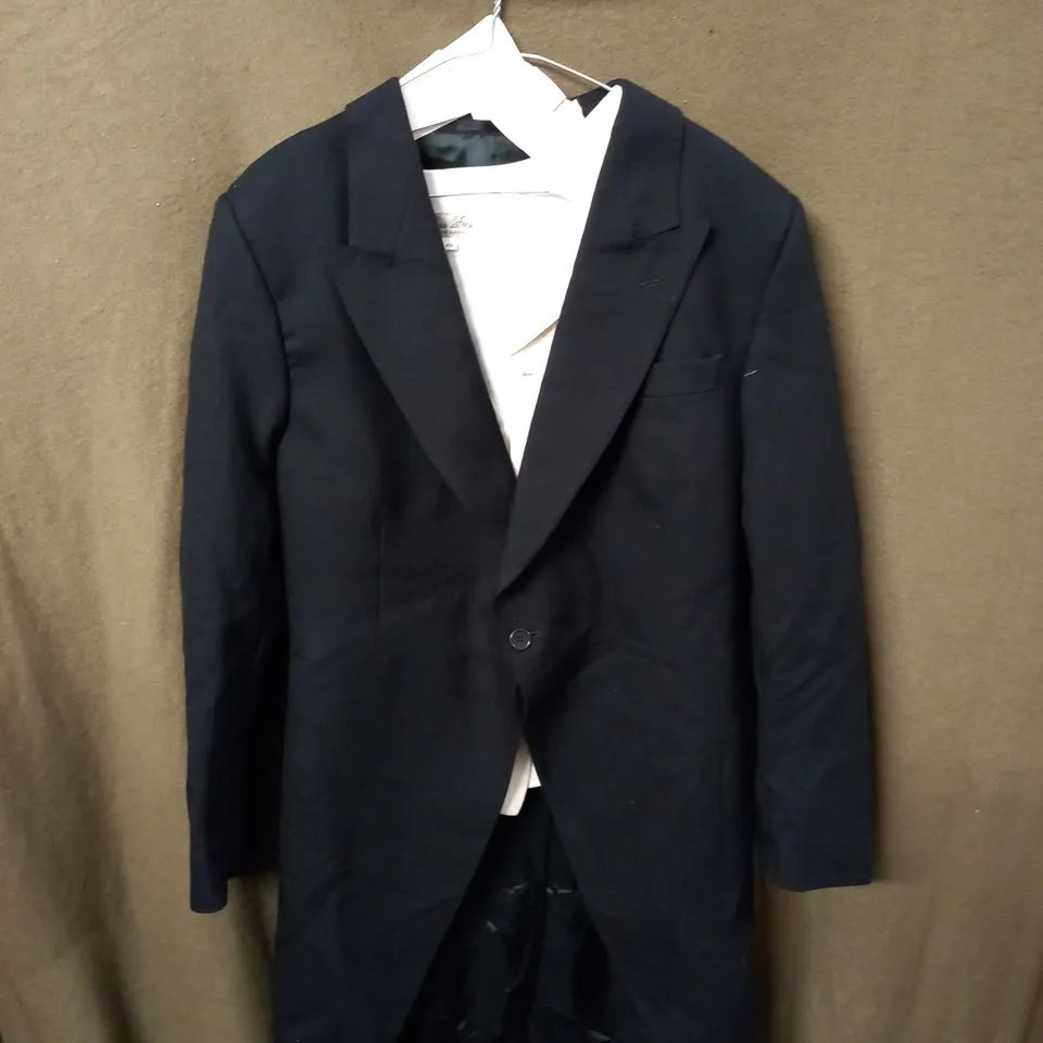 MOSS BROS BLAZER JACKET AND WAIST COAT SIZE 42R
