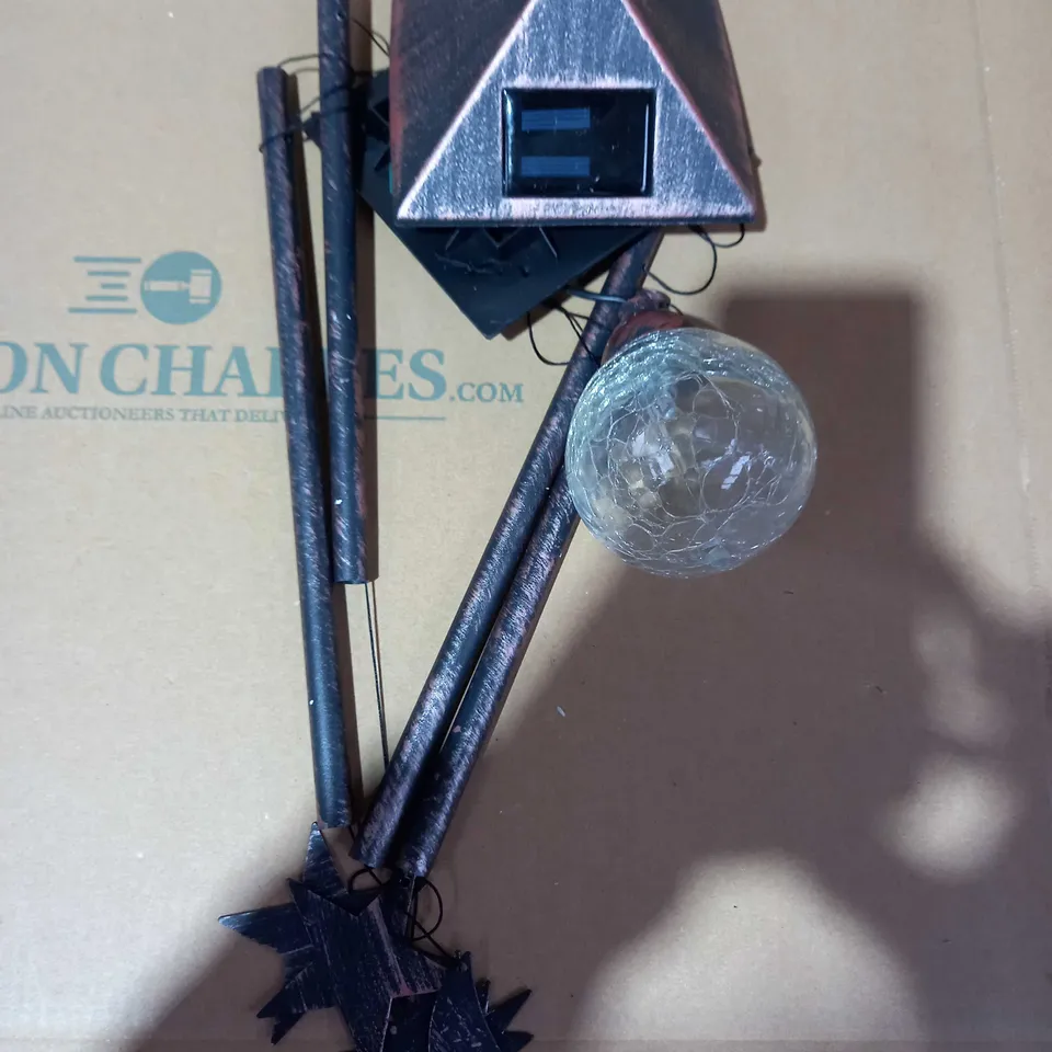 SMART SOLAR SUN MOON STAR WIND CHIME RRP £14.99