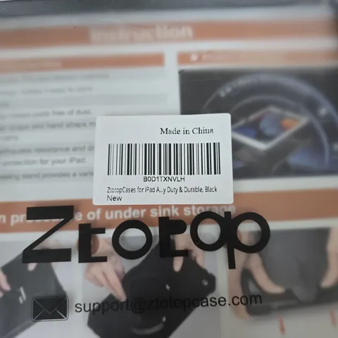 ZTOTOPCASE FOR IPAD – BLACK TABLET CASE (MADE IN CHINA)