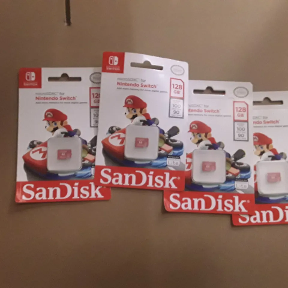 BOX TO CONTAIN 39 SANDISK MICROSDXC MEMORY CARDS FOR NINTENDO SWITCH 