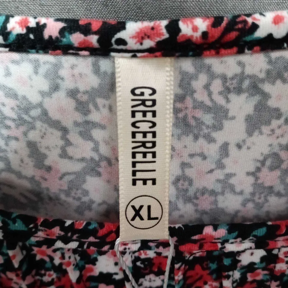 FLORAL PRINT WOMEN'S DRESS – SIZE XL GC BRAND