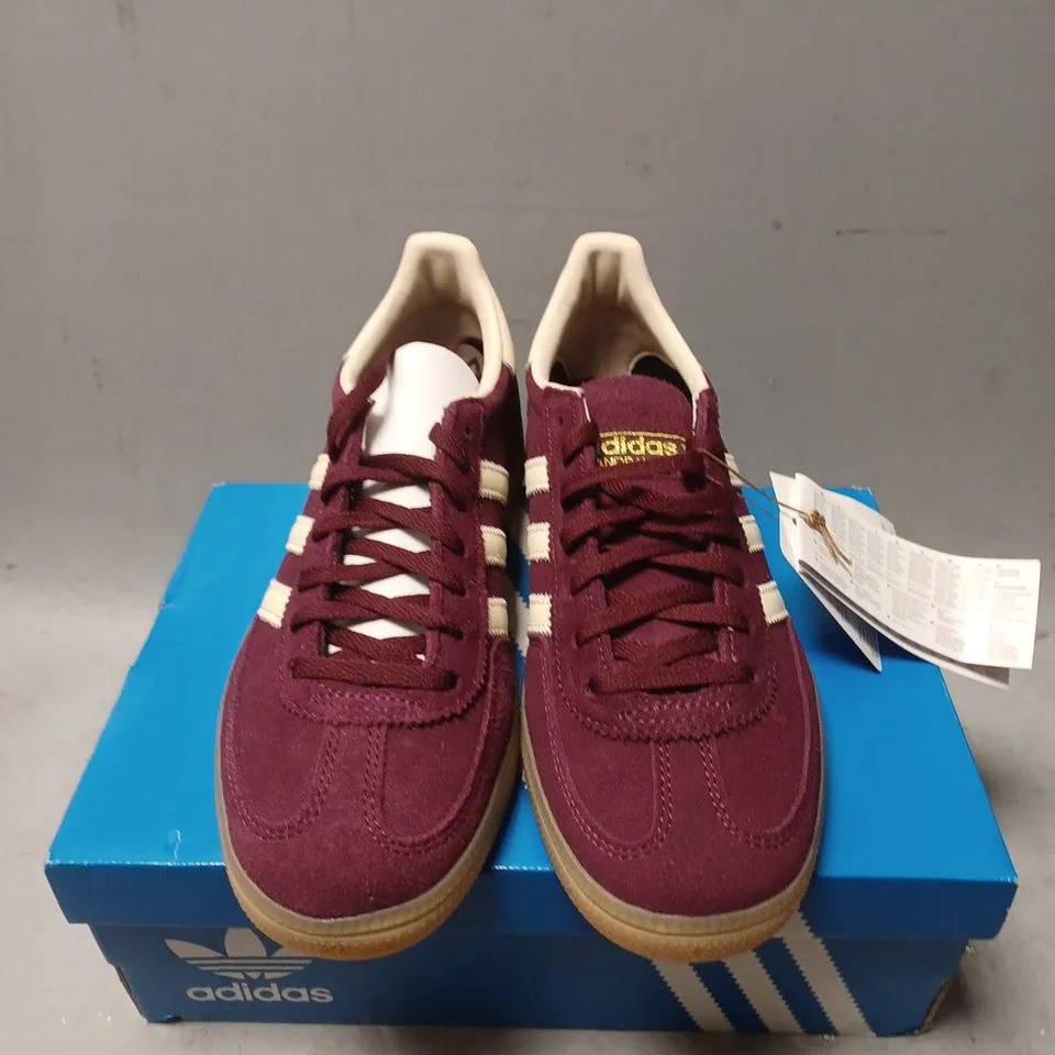 BOXED PAIR OF ADIDAS HANDBALL SPEZIAL - WOMENS - UK SIZE 6