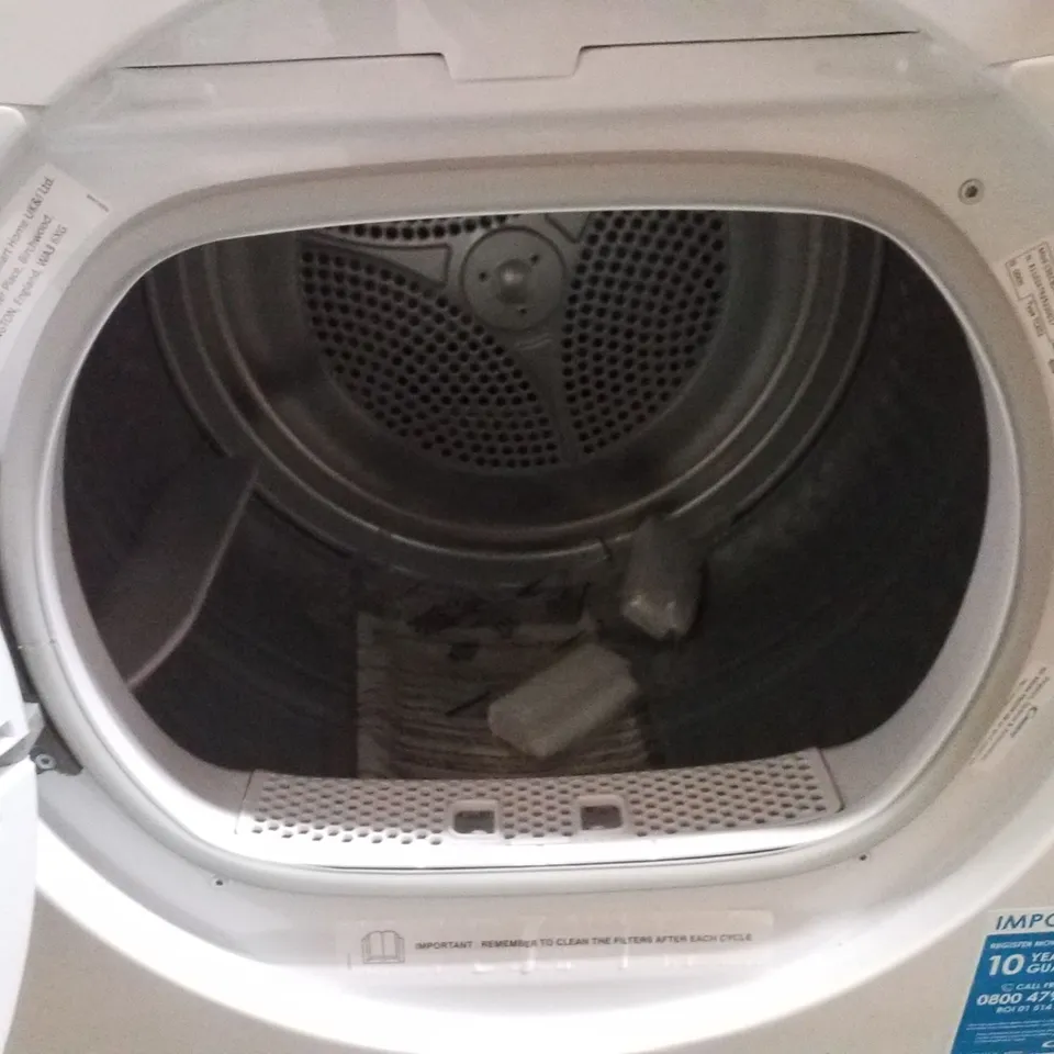 CANDY SMART CSEC9LF-80 9KG CONDENSER TUMBLE DRYER, WITH SMART CONNECTIVITY - WHITE