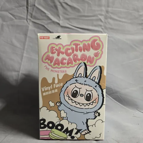POP MART THE MONSTERS EXCITING MACARON VINYL FACE – BOXED