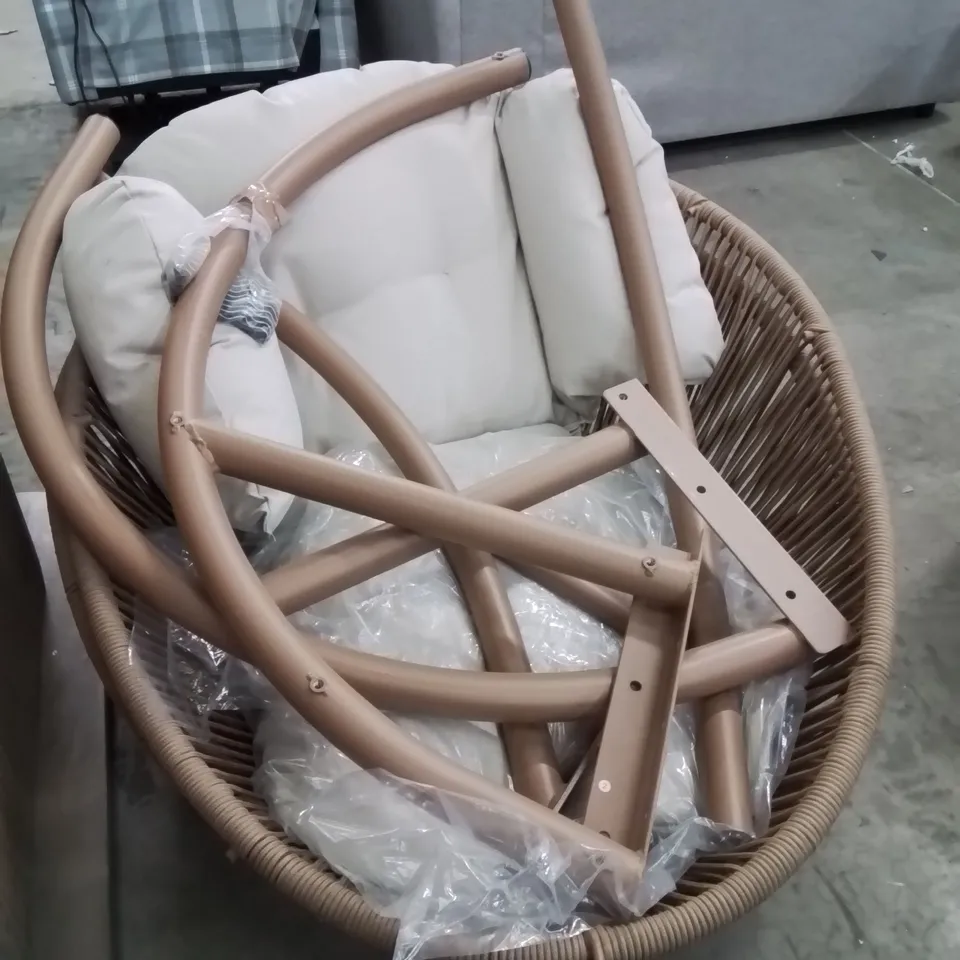 EGG CHAIR -UNSURE IF COMPLETE-