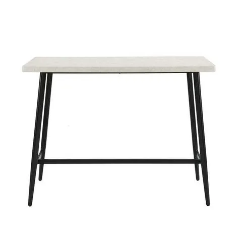 BOXED DUNELM ZURI BAR TABLE (1 BOX)